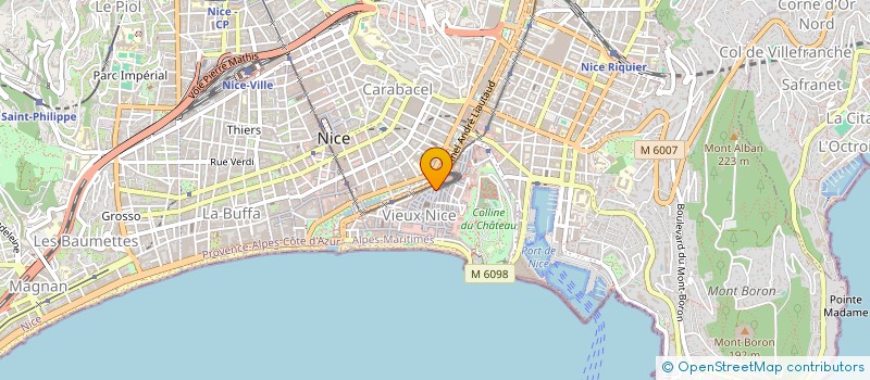 localisation de l'entreprise SOC D'APPLICATION GENERALE ELECTRIC.CLIM à NICE