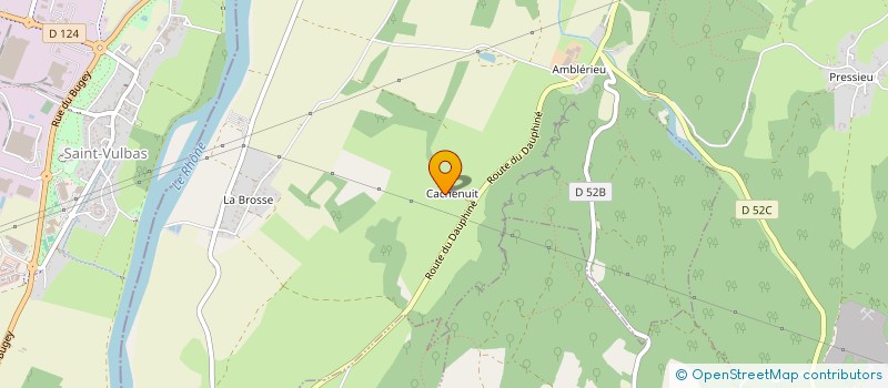 localisation de l'entreprise SOC D'ATELIERS MECANIQUES DE L'ISERE à LA BALME-LES-GROTTES