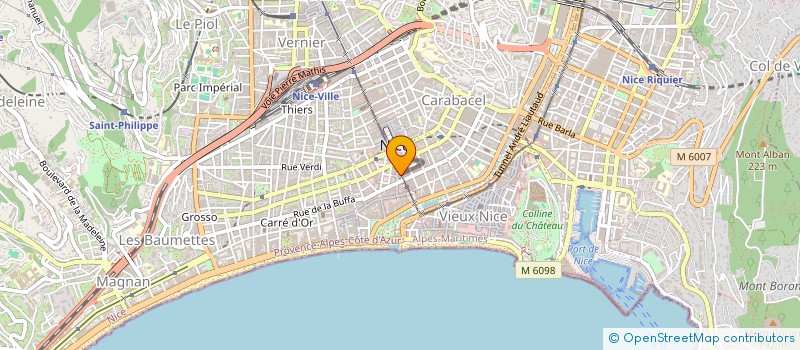 localisation de l'entreprise SOC D'AVOCATS DOMINIQUE CESARI à NICE