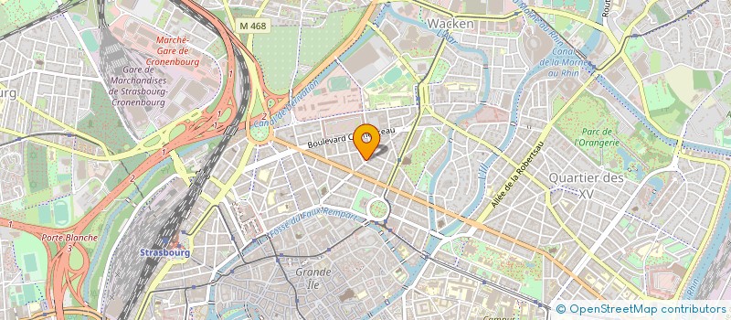 localisation de l'entreprise SOC D AVOCATS NADAL FORRER TOURNEUR à STRASBOURG