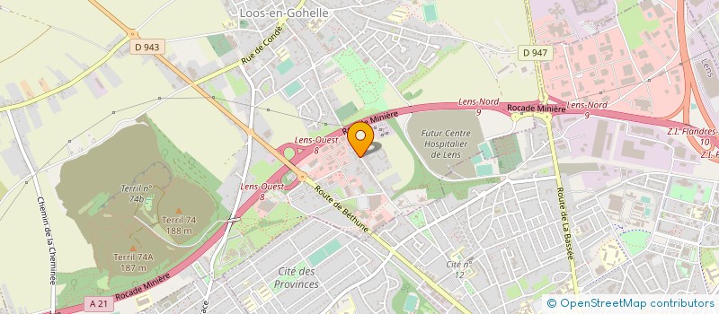 localisation de l'entreprise SOC D'EDITION DU FLOCON à LOOS-EN-GOHELLE