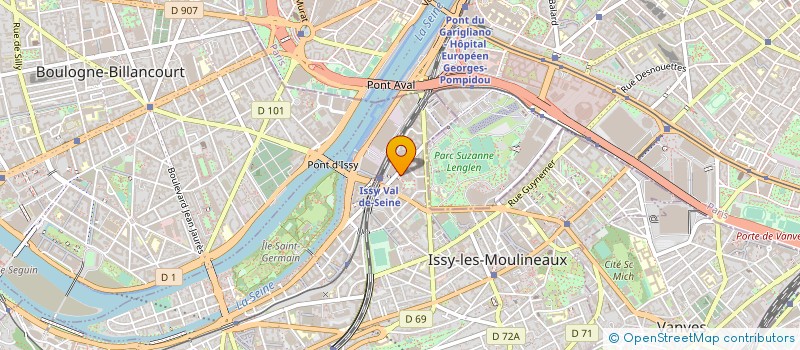 localisation de l'entreprise SOC D'EDITION DU QUOTIDIEN DU PHARMACIEN à ISSY-LES-MOULINEAUX
