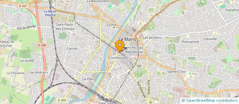 localisation de l'entreprise SOC D'EDITION DUNK à LE MANS