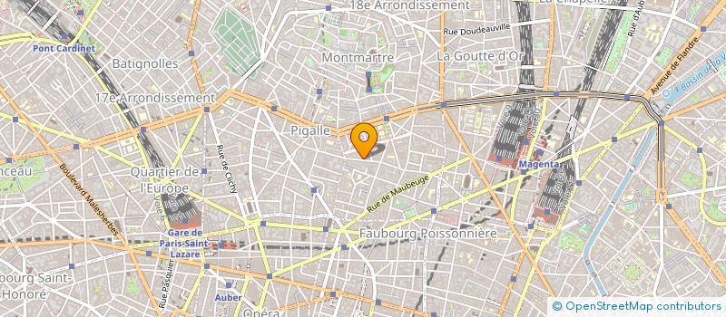 localisation de l'entreprise SOC D EDITION ET DE PRESSE  PARIS