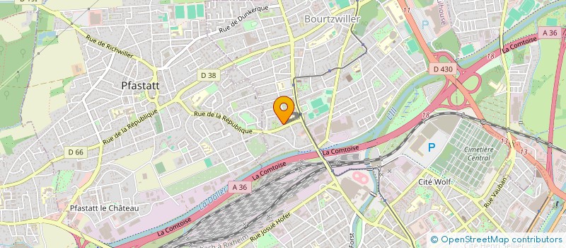 localisation de l'entreprise SOC D'EDUCATION A LA SECURITE ROUTIERE à MULHOUSE