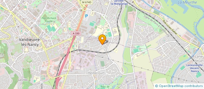 localisation de l'entreprise SOC D'ELECTRICITE DE LA REGION LORRAINE à HEILLECOURT