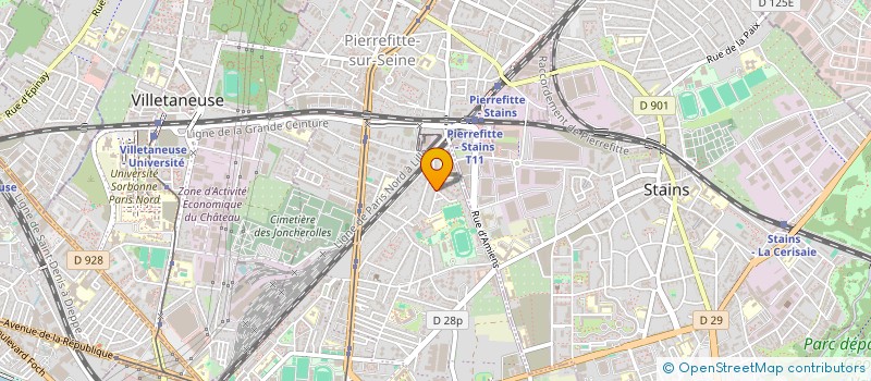 localisation de l'entreprise SOC D'ELECTRICITE FERNANDES SEF à PIERREFITTE-SUR-SEINE