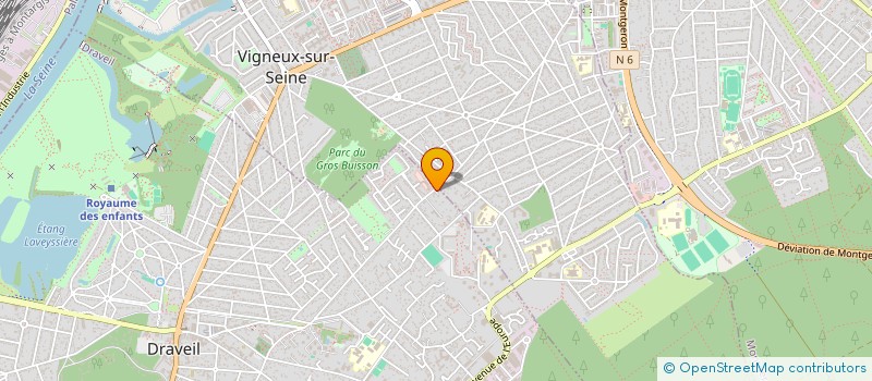 localisation de l'entreprise SOC D'ELECTRICITE GENERALE ET INDUSTRIEL à DRAVEIL