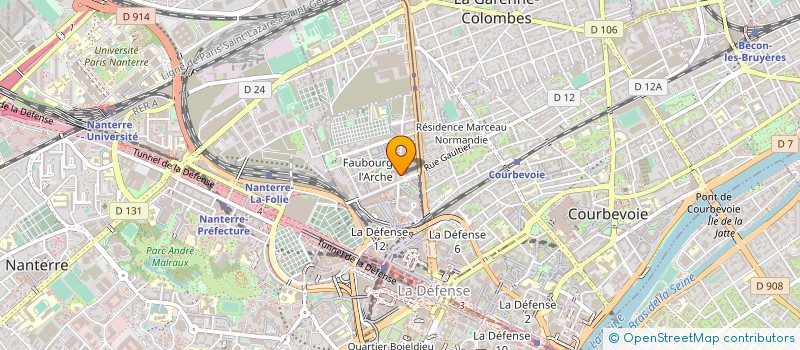 localisation de l'entreprise SOC D'ELECTRO MECANIQUE à COURBEVOIE