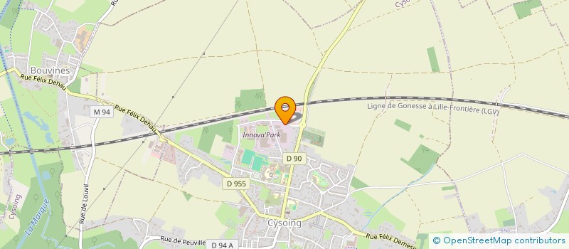 localisation de l'entreprise SOC D ELEVAGE DE LA TASSONNIERE à CYSOING