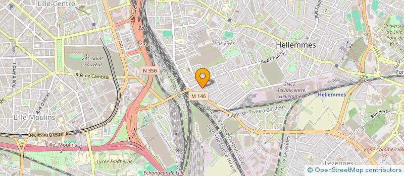 localisation de l'entreprise SOC D'ENSEIGNEMENT TECHNIQUE DE LILLE à LILLE