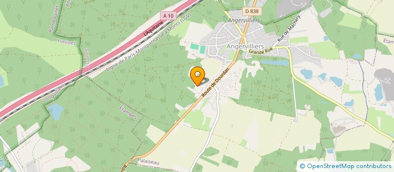 localisation de l'entreprise SOC D ENTRETIEN D IMMEUBLES à ANGERVILLIERS