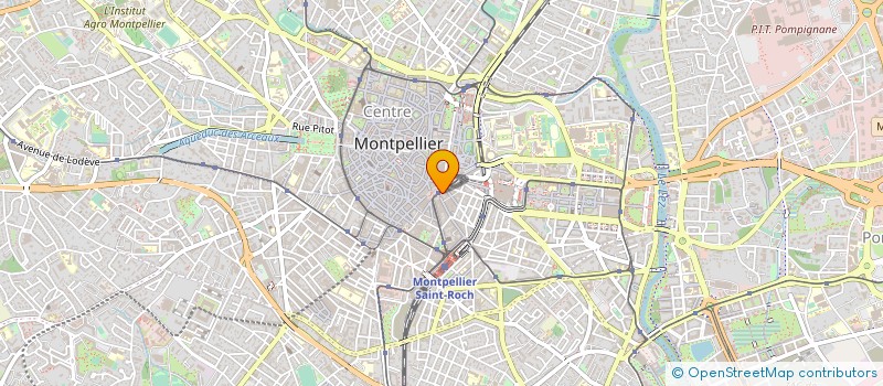 localisation de l'entreprise SOC D'EPLOIT DU BAR DES TROIS GRACES à MONTPELLIER