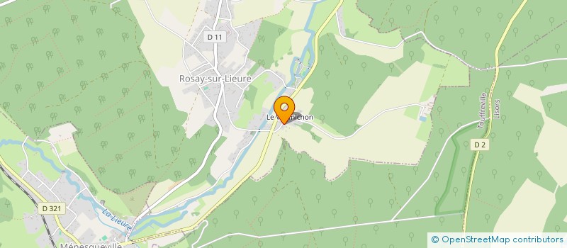 localisation de l'entreprise SOC D EQUITATION DU DOMAINE DES FIEFS à ROSAY SUR LIEURE