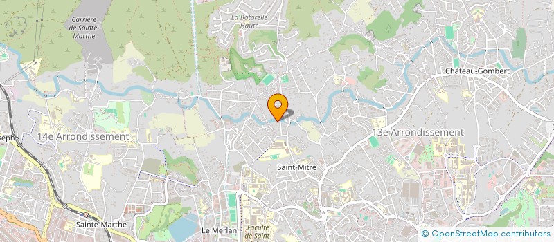 localisation de l'entreprise SOC D ETANCHEITE ET D ISOLATION à MARSEILLE