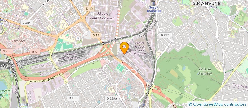 localisation de l'entreprise SOC D'ETUDE ELECTRONIQUE à BOISSY-SAINT-LEGER