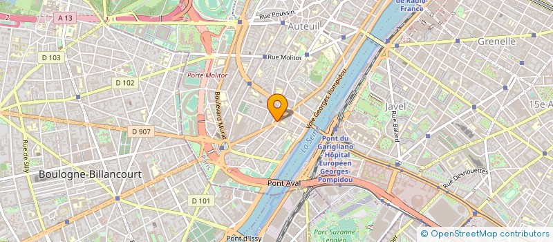 localisation de l'entreprise SOC D ETUDE ET D ARCHITECTURE AUDIOVISUE  PARIS