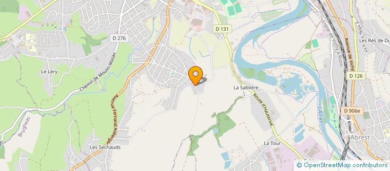 localisation de l'entreprise SOC D ETUDE MECANISATION DE L INDUSTRIE à BELLERIVE SUR ALLIER