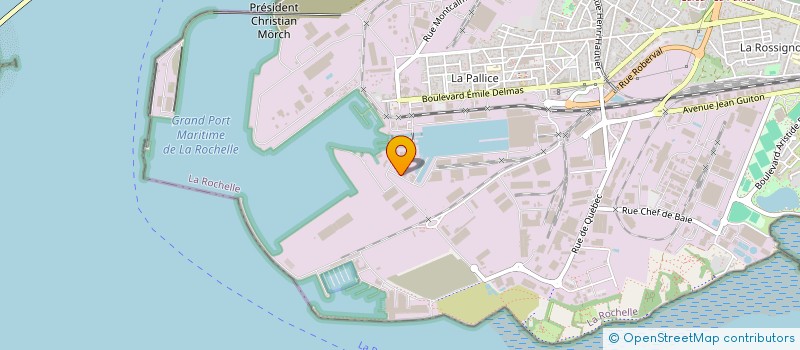 localisation de l'entreprise SOC D ETUDES DE RECHER NAVALES ET INDUST à LA ROCHELLE