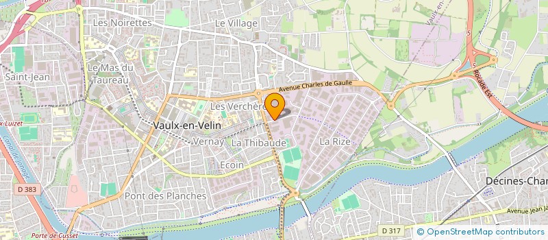 localisation de l'entreprise SOC D'ETUDES DE RESTAURATION MODERNE à VAULX-EN-VELIN