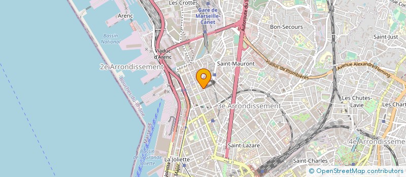 localisation de l'entreprise SOC D'ETUDES ET REALISATIONS ELECTRIQUES à MARSEILLE