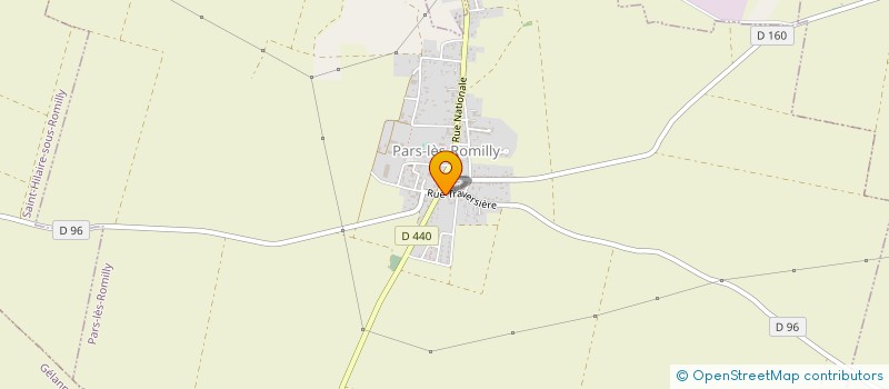 localisation de l'entreprise SOC D'ETUDES EXPLOITATION COORDINATION  PARS-LES-ROMILLY