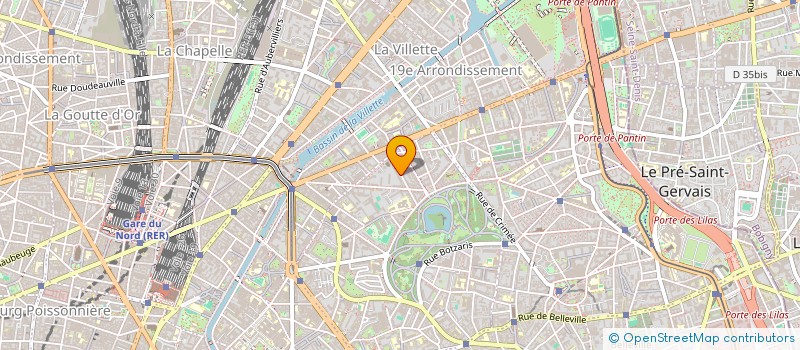 localisation de l'entreprise SOC D'ETUDES & GESTION FINANCIERE  PARIS