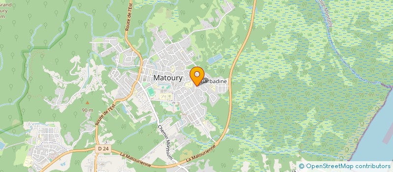 localisation de l'entreprise SOC D'ETUDES TOPOGRAPHIQUES à MATOURY