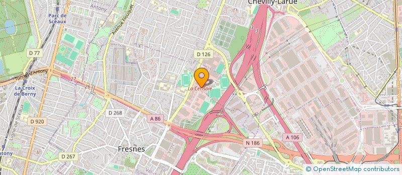 localisation de l'entreprise SOC D EXP DES TRANSPORTS SELLIER  FRESNES