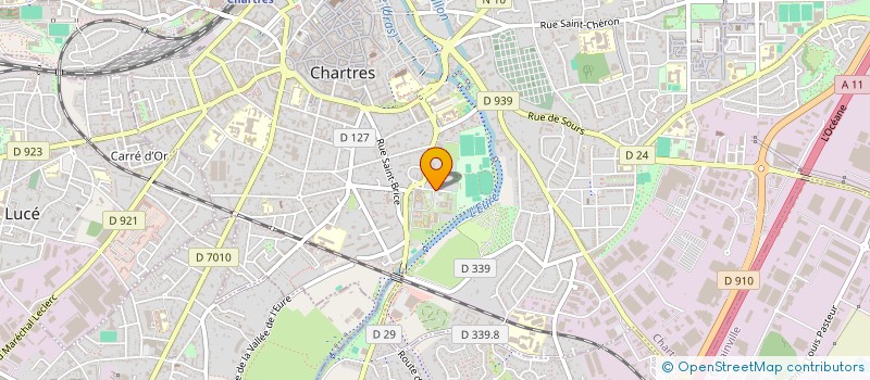 localisation de l'entreprise SOC D'EXPANSION DU COMMERCE DES VIANDES à CHARTRES