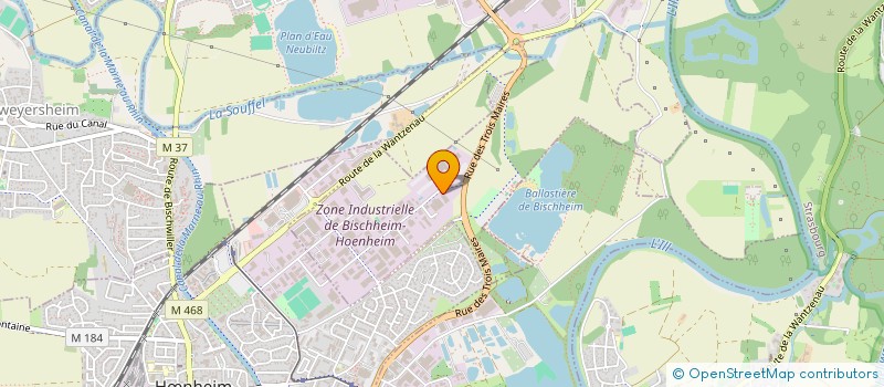 localisation de l'entreprise SOC D EXPANSION MATERIELS ET OUTILLAGES  BISCHHEIM