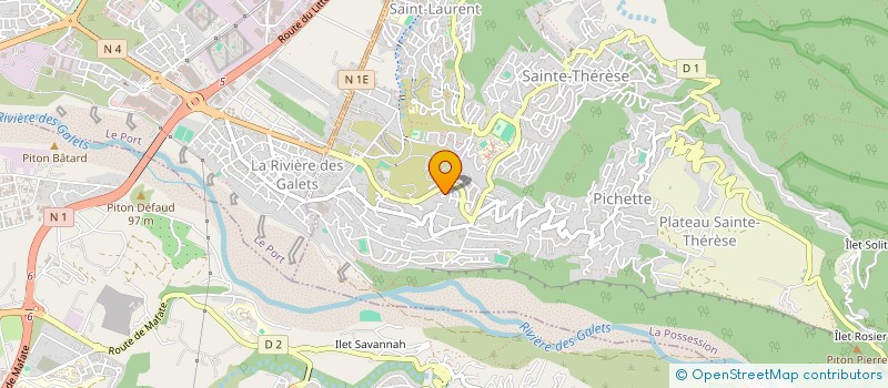localisation de l'entreprise SOC D'EXPERTISE SODEX  LA POSSESSION