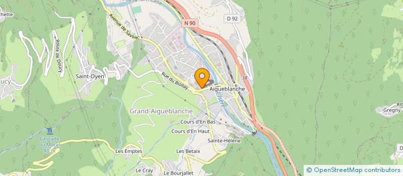localisation de l'entreprise SOC D EXPL CARROSSERIE BOUTIN à GRAND-AIGUEBLANCHE