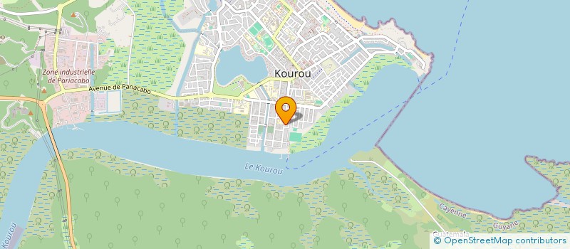 localisation de l'entreprise SOC D'EXPL DE LA NLLE DIMENSION SARL  KOUROU