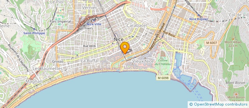 localisation de l'entreprise SOC D'EXPL DE PRODUITS ALIMENTAIRES à NICE