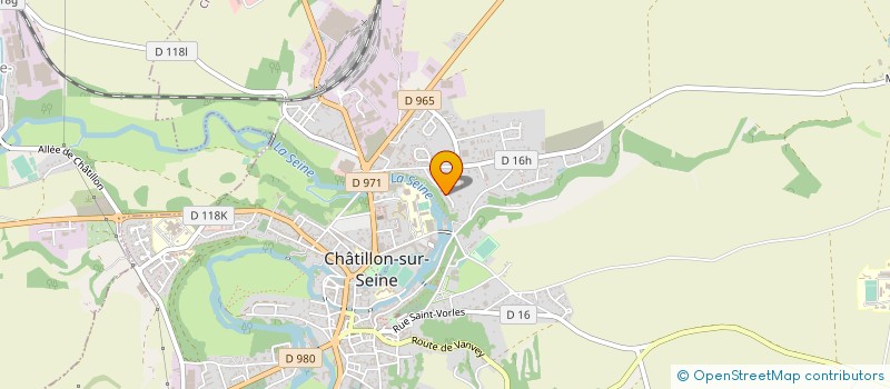 localisation de l'entreprise SOC D EXPL DES ETS ARNOULT à CHATILLON SUR SEINE