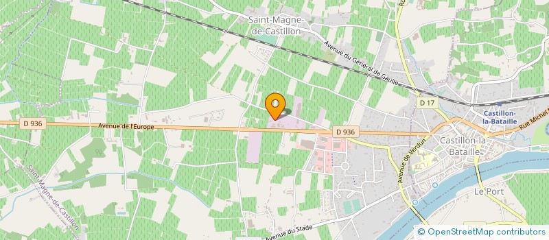 localisation de l'entreprise SOC D EXPL DU CLOS MAISIERES à SAINT-MAGNE-DE-CASTILLON