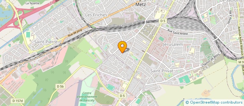 localisation de l'entreprise SOC D EXPL ENTREPRISE REISSER à MONTIGNY-LES-METZ