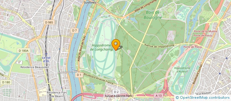 localisation de l'entreprise SOC D EXPL SPELEOLOGIQ PADIRAC à PARIS