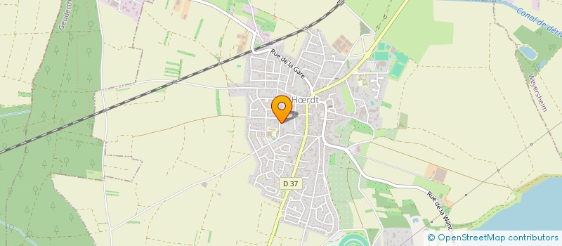 localisation de l'entreprise SOC D'EXPLOI PEINTURE DECORS CRONIMUS  HRDT