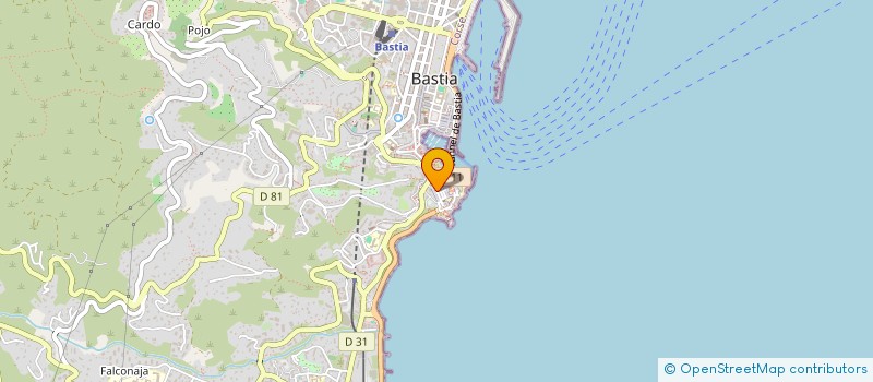localisation de l'entreprise SOC D'EXPLOIT BOULANGERIE FRANCESCHI à BASTIA