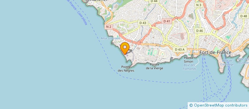 localisation de l'entreprise SOC D EXPLOIT DE L HOTEL BATELIERE à SCHOELCHER
