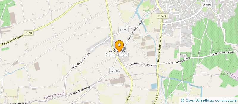 localisation de l'entreprise SOC D EXPLOIT DE LA SNC VOLLE ET MAGNY  CHATEAURENARD