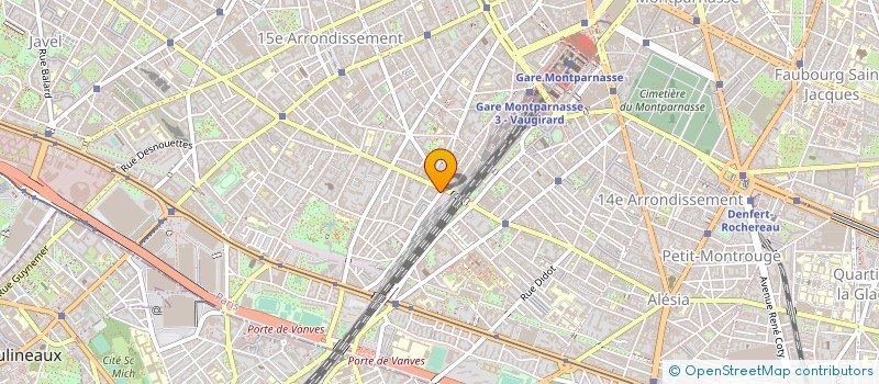 localisation de l'entreprise SOC D EXPLOIT ELECTRONIQ ROBERT PAULMIER à PARIS