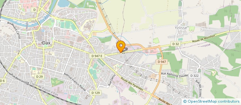 localisation de l'entreprise SOC D EXPLOIT ENTREP BELMONTE à YZOSSE
