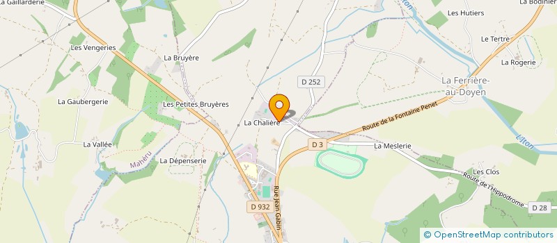 localisation de l'entreprise SOC D'EXPLOIT FOREST GEORGIN ET CIE à MOULINS-LA-MARCHE