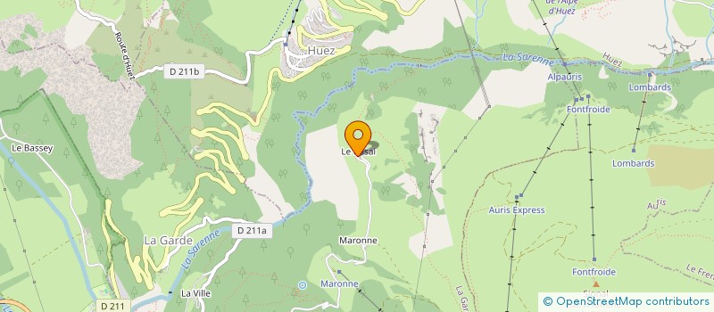 localisation de l'entreprise SOC D'EXPLOIT LA CASA PAR JULIE TESSA à LES DEUX ALPES