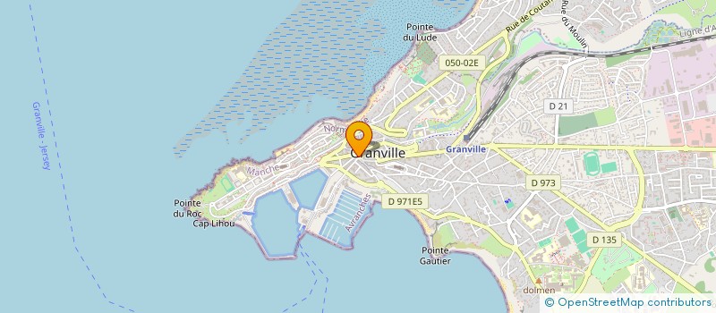 localisation de l'entreprise SOC D'EXPLOITAT DE LA BOUCHERIE MORICE à GRANVILLE