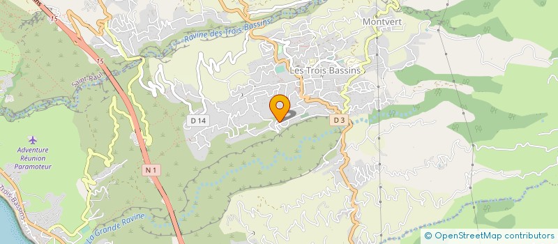 localisation de l'entreprise SOC D'EXPLOITATION AGRICOLE DES BASSINS  LES TROIS-BASSINS