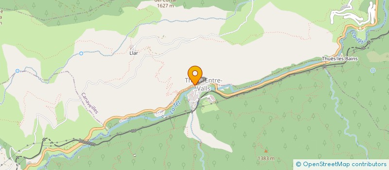 localisation de l'entreprise SOC D'EXPLOITATION CAFE-BAR L'HOUSTALET  OLETTE